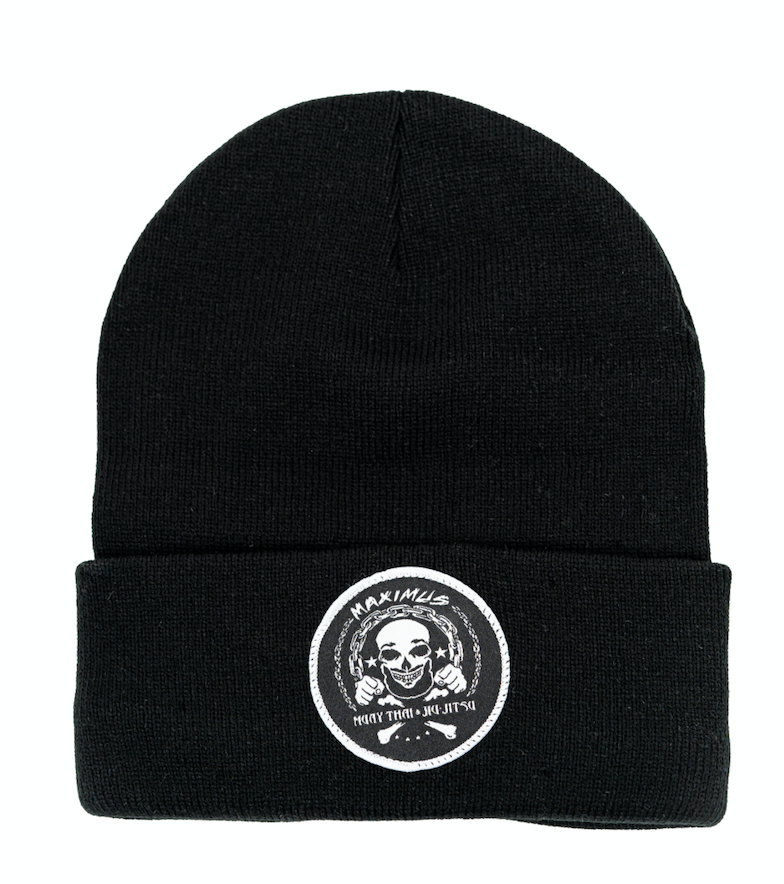 Black Maximus Beanie